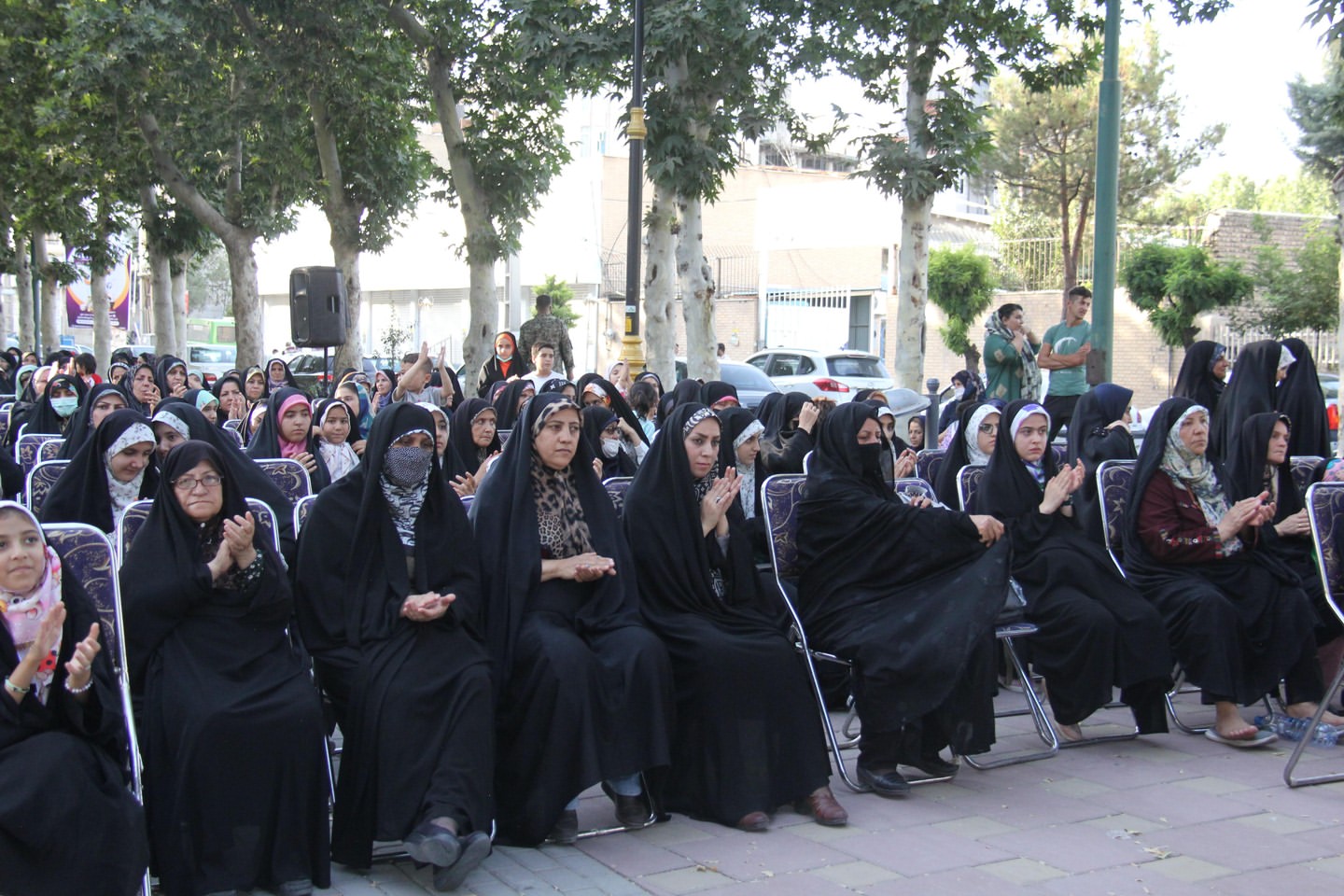اجتماع باشکوه بانوان محمدشهری بمناسبت گرامیداشت هفته عفاف و حجاب
