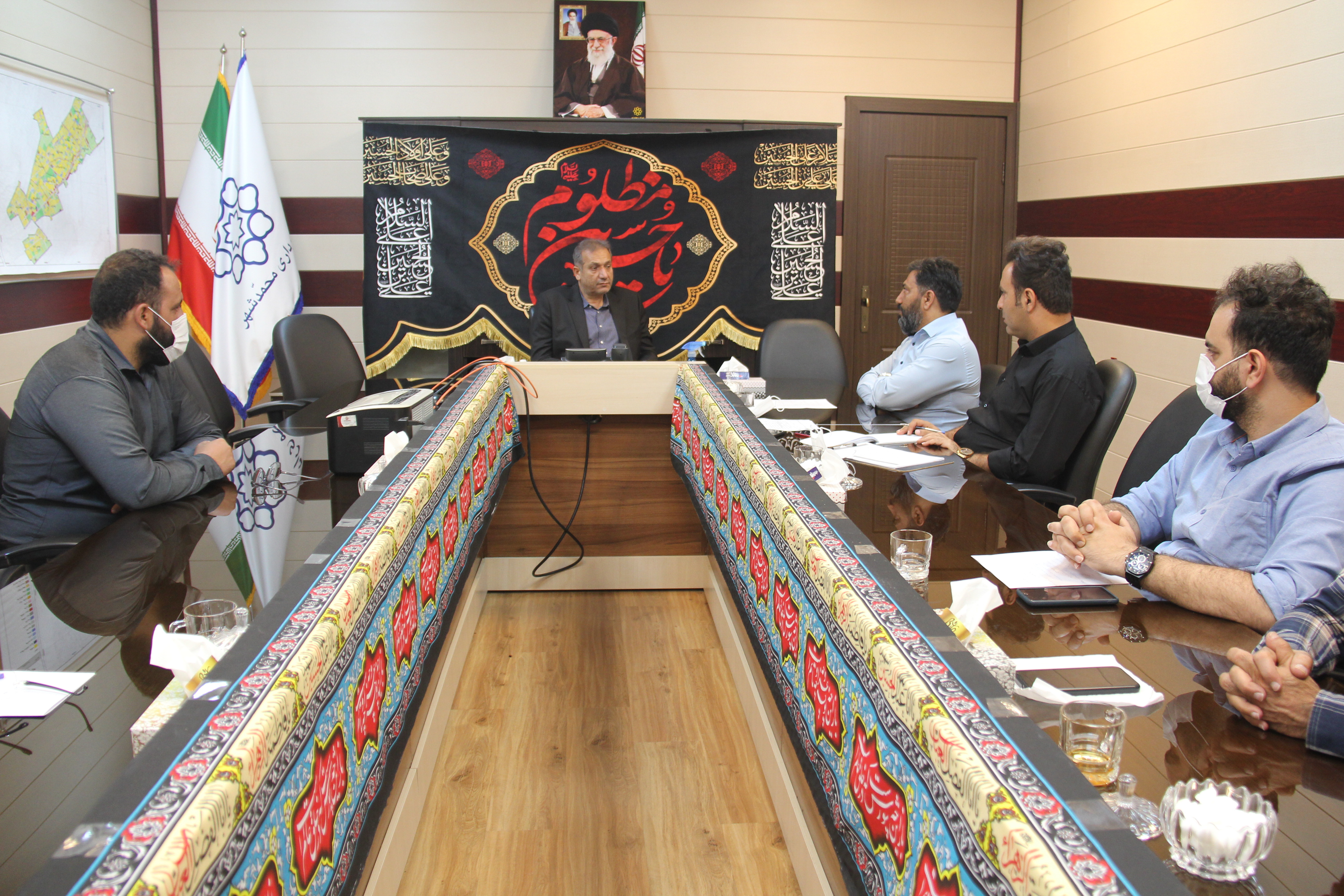 جلسه هماهنگی امور عمرانی شهرداری محمدشهر برگزار شد