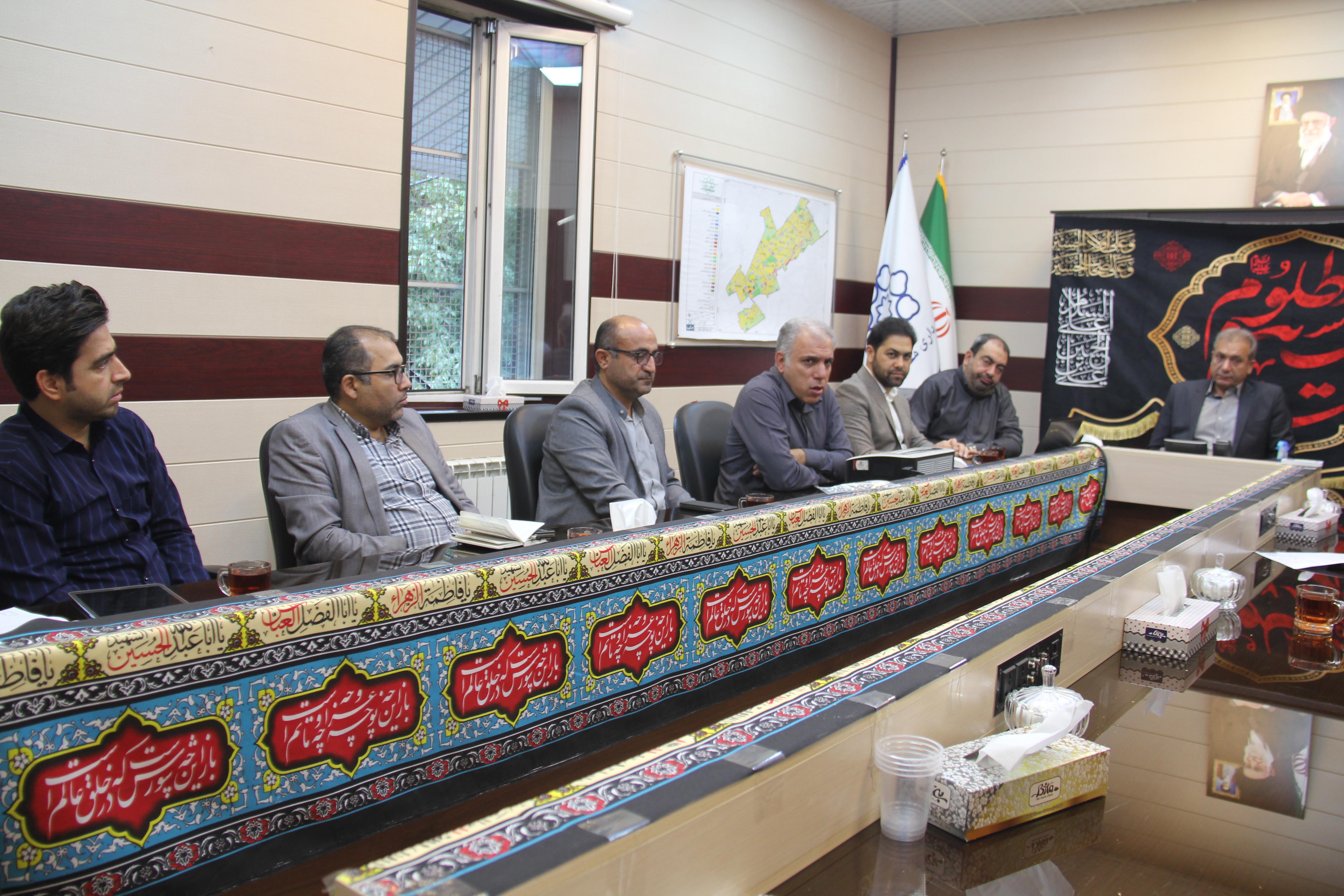 برگزاری جلسه شورای مدیران شهرداری محمدشهر