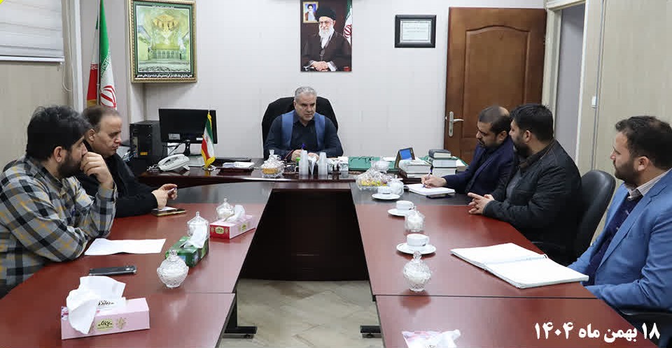 دیدار رئیس جدید کمیته امداد امام خمینی (ره) محمدشهر با رئیس شورای اسلامی شهر